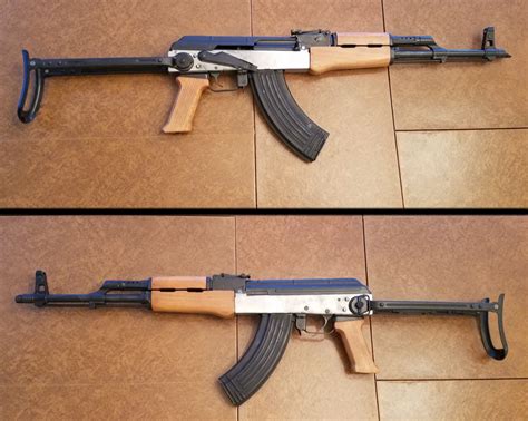 62x39mm Has a milled receiver and wooden buttstock and handguard. . Ak receiver sheet metal